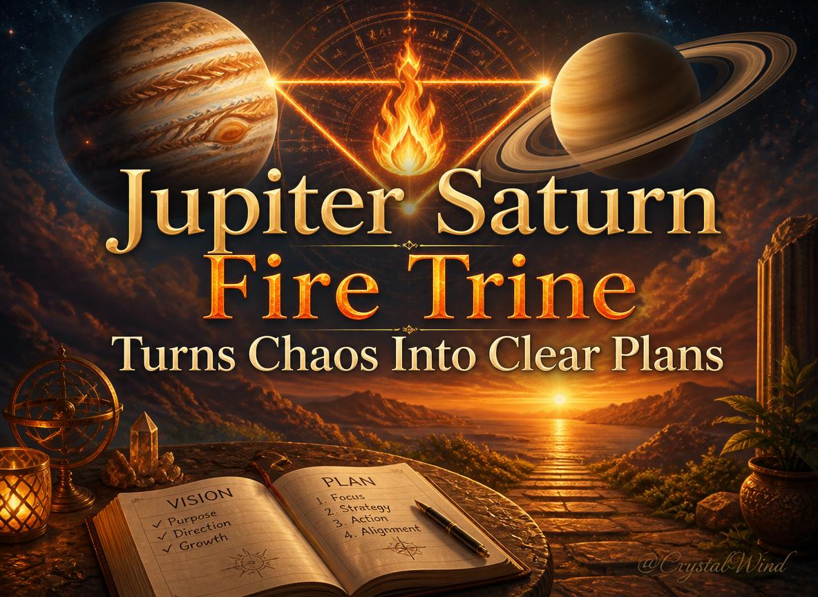 Jupiter Saturn Fire Trine Turns Chaos Into Clear Plans Jupiter Saturn Fire Trine Turns Chaos Into Clear Plans