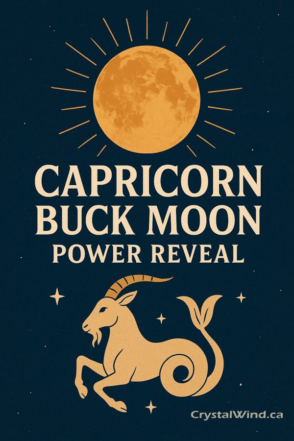 Capricorn Buck Moon Power Reveal Capricorn Buck Moon Power Reveal