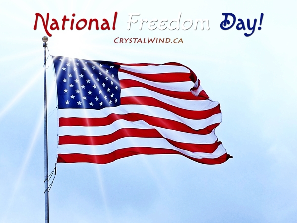 Today Is National Freedom Day - February 1, 2022