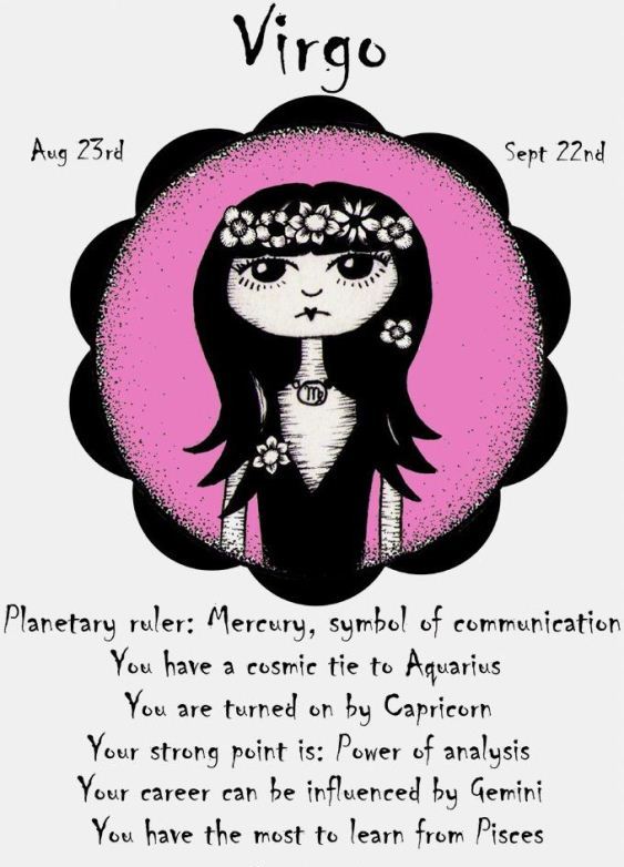 Sun in Virgo Zodiac Signs