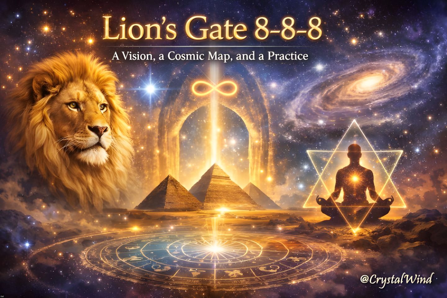 Lion's Gate 8-8-8 — A Vision, a Cosmic Map, and a Practice Lion's Gate 8-8-8 — A Vision, a Cosmic Map, and a Practice