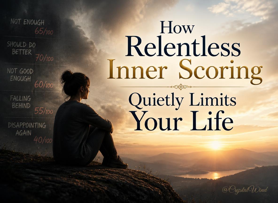 How Relentless Inner Scoring Quietly Limits Your Life How Relentless Inner Scoring Quietly Limits Your Life