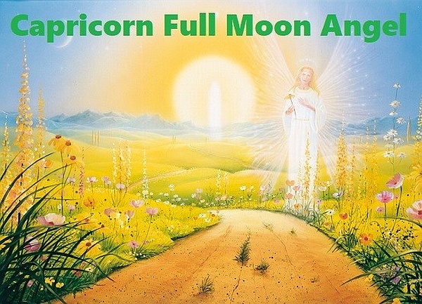 Angelic Guidance To Navigate The Capricorn Full Moon And Partial Lunar Eclipse