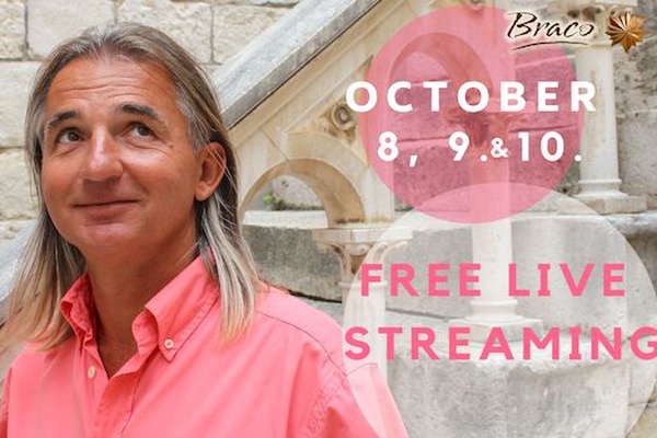 Free Live Streaming of Braco's Gaze on October 8, 9, 10, 2019 Free Live Streaming of Braco's Gaze on October 8, 9, 10, 2019
