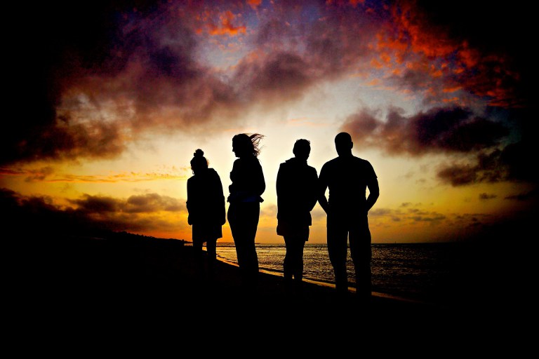 The Ebb and Flow of Relationships sunset