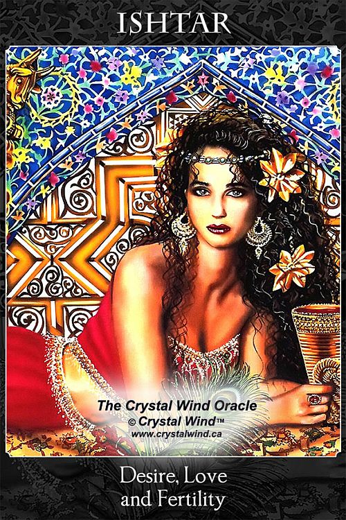 Archangel Michael crystalwind oracle card 50