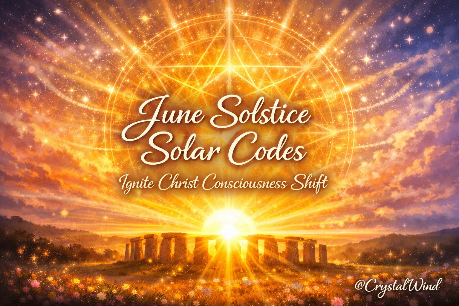 June Solstice Solar Codes Ignite Christ Consciousness Shift