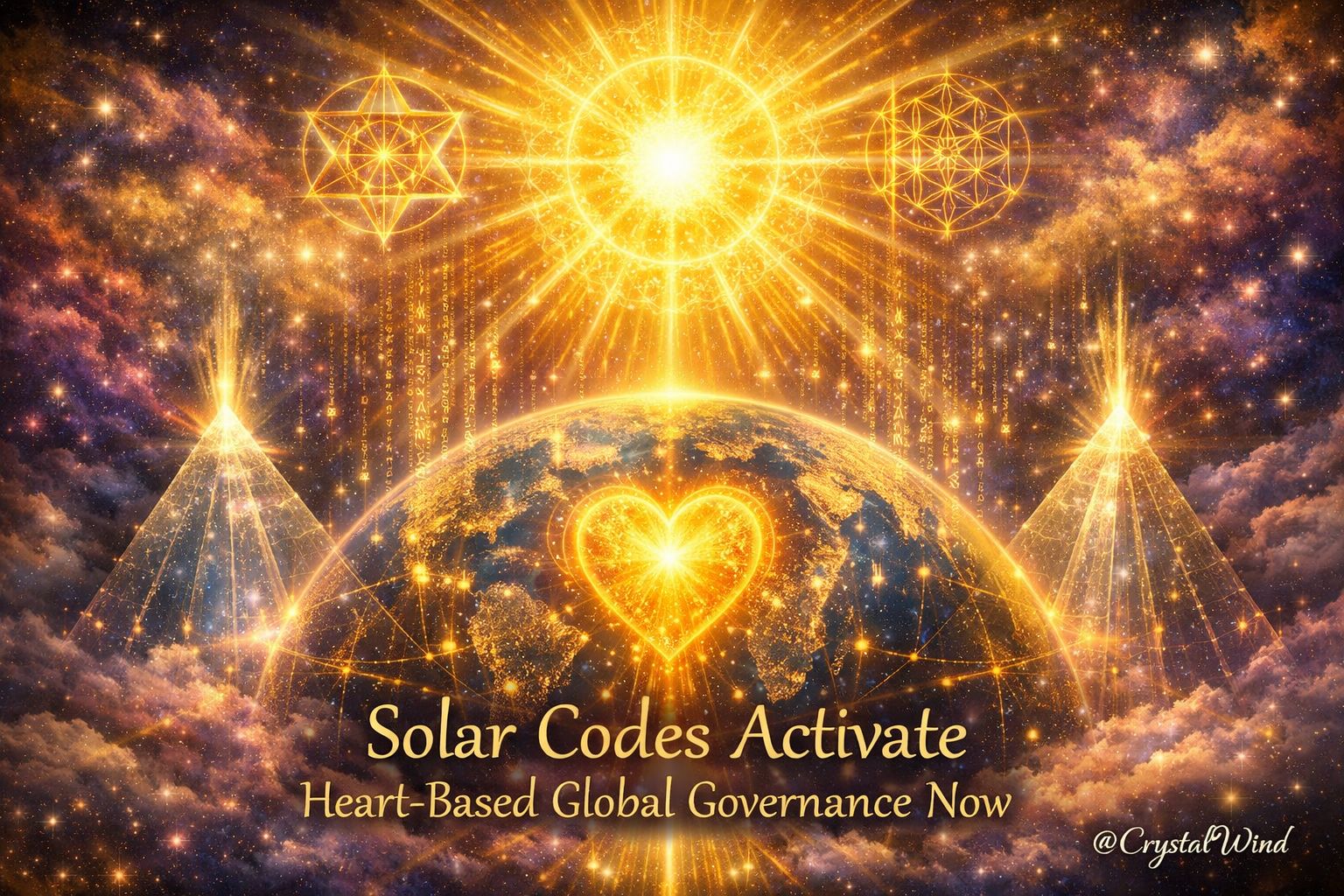 Solar Codes Activate Heart-Based Global Governance Now Solar Codes Activate Heart-Based Global Governance Now