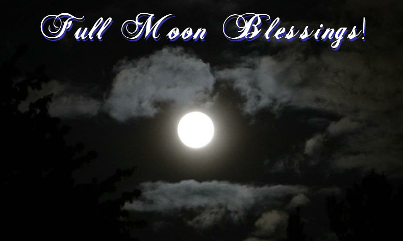 Creating and Receiving Blessings at 4/21 Full Moon moon