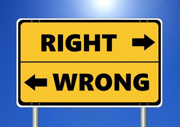 Right and Wrong Right and Wrong