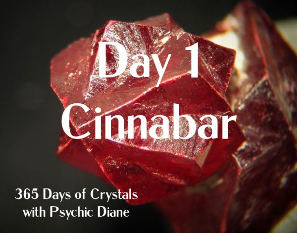 365 Days Of Crystals - Day 1: Cinnabar