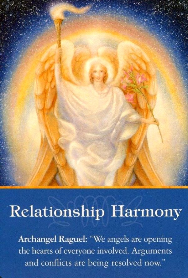 Archangel Raguel Relationship Harmony