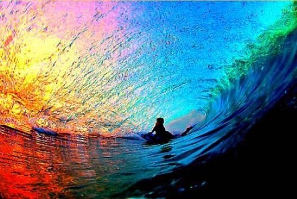 rainbow-wave