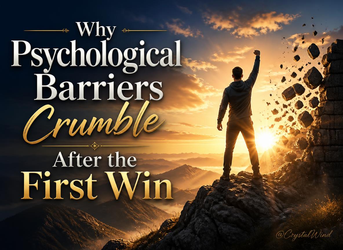 Why Psychological Barriers Crumble After the First Win