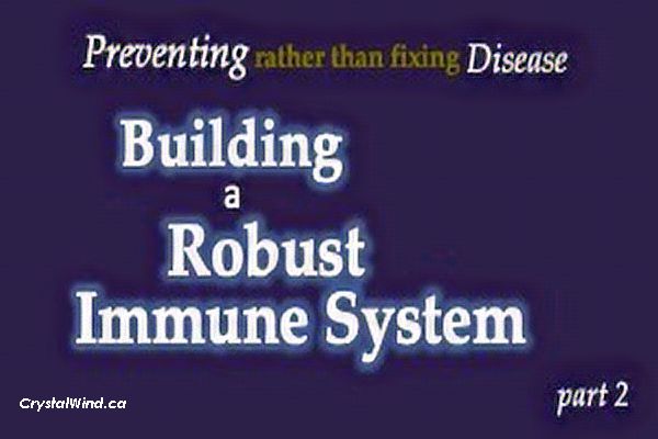 Building a Robust Immune System
