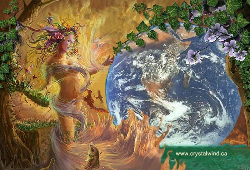 Awakening the Light of the Earth by Mother Earth