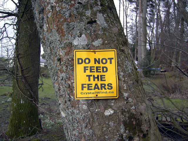 do not feed the fears