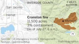 cranston fire map image