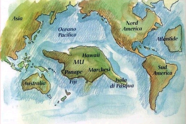 Attempting to Map Mu, Lemuria and Atlantis