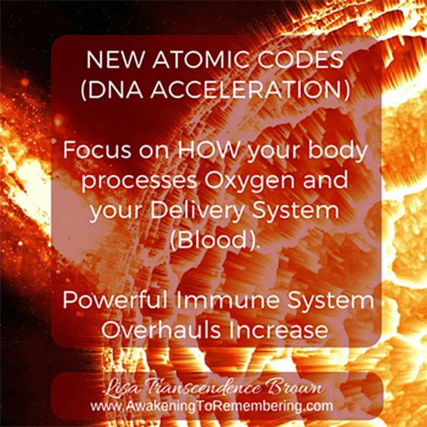 New Atomic Codes Activated/Delivered cosmic rays kicking our but