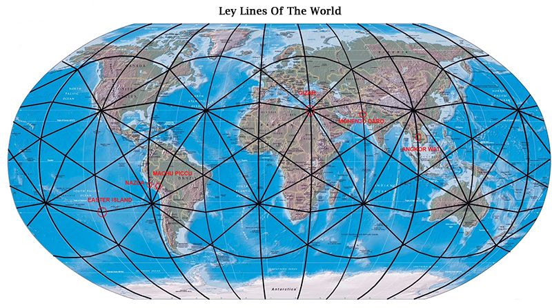 Leylines and Time Markers ley lines