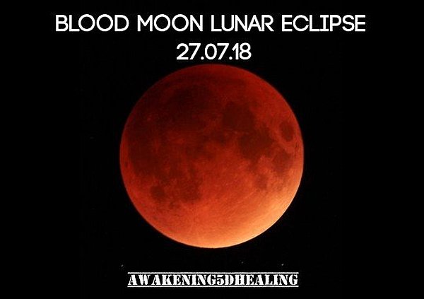 Tidal Lightwave and Blood Moon Lunar Eclipse