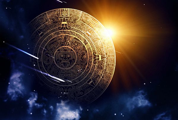 Blue Spectral Storm mayan cal