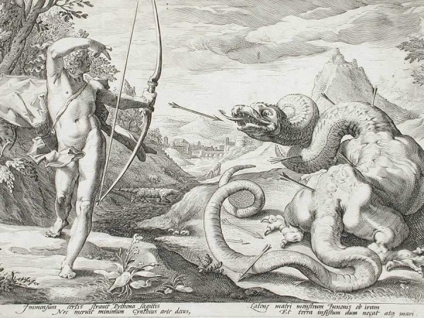 Apollo killing python Apollo killing python