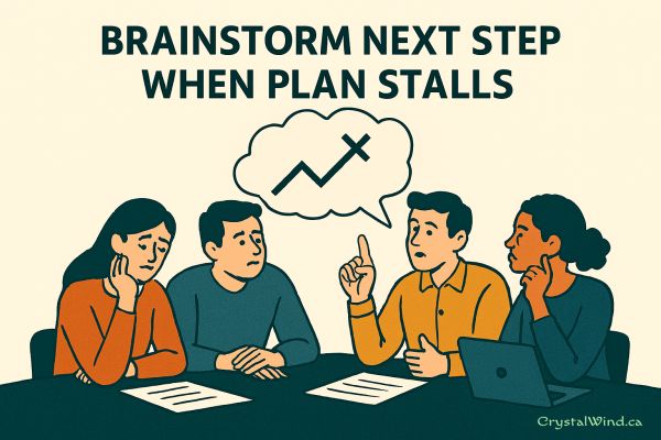 Brainstorm Next Step When Plan Stalls