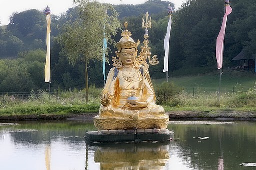 meditation garden buddha