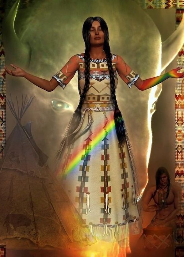 White Buffalo Calf Woman: Return of the Rainbow Tribes