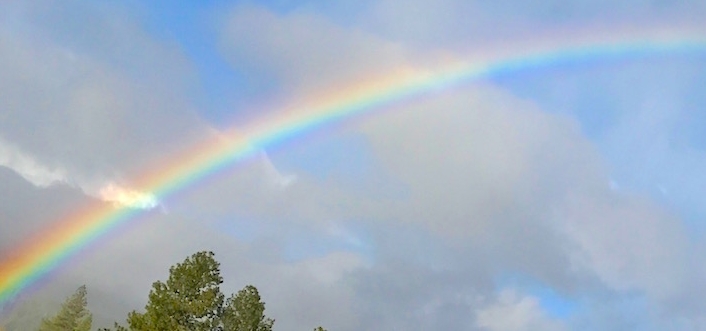 Becoming the Presence: Building New Landscapes rainbow