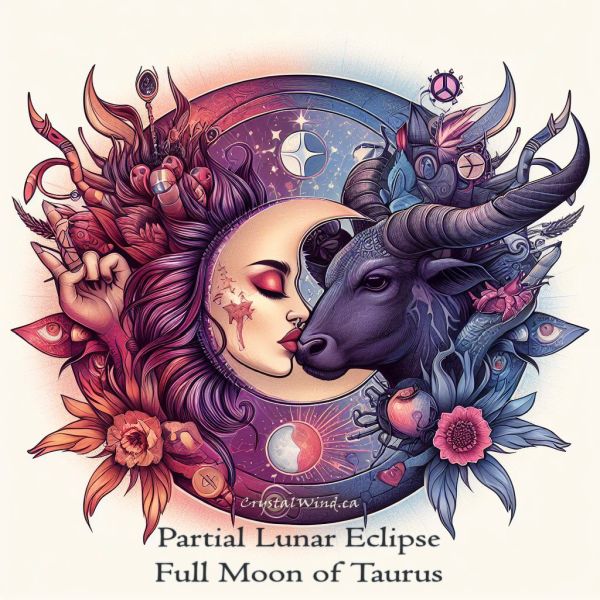 5:5 Taurus/Scorpio Lunar Eclipse: Peace and Power | Moon Cycles