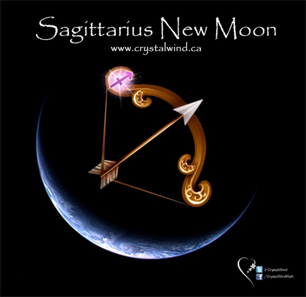 1:1 Sagittarius New Moon of Opportunities!