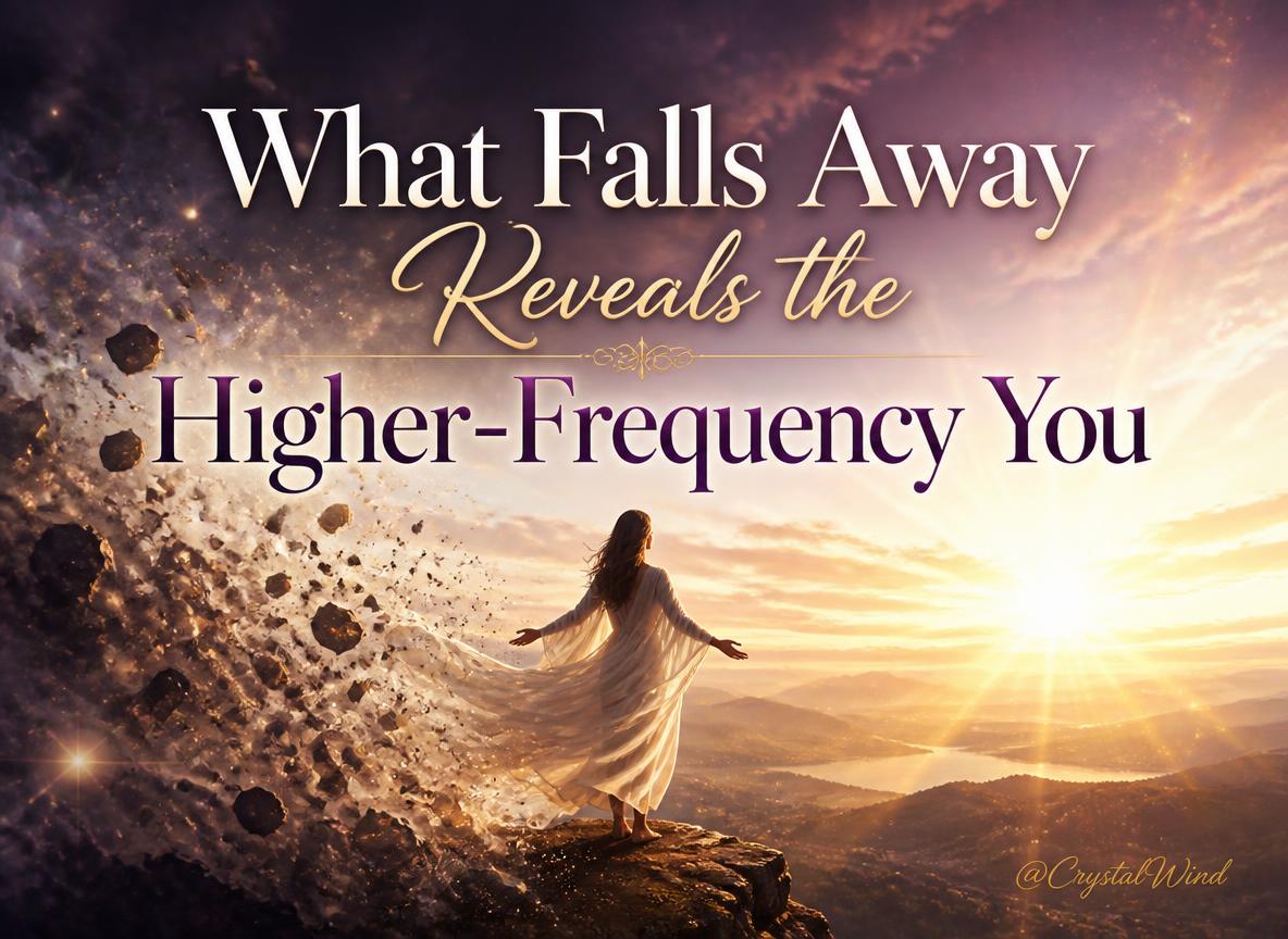 What Falls Away Reveals the Higher-Frequency You