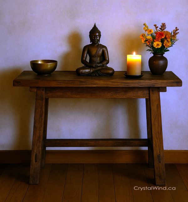 Sacred Altar Made By Hand Becomes Living Wisdom Sacred Altar Made By Hand Becomes Living Wisdom