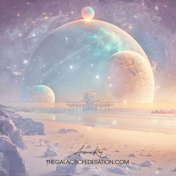 Galactic Federation: A Paradisiacal World - The Power of Love and Consciousness