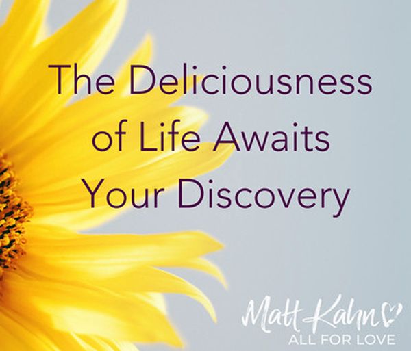 The Deliciousness Of Life Awaits Your Discovery