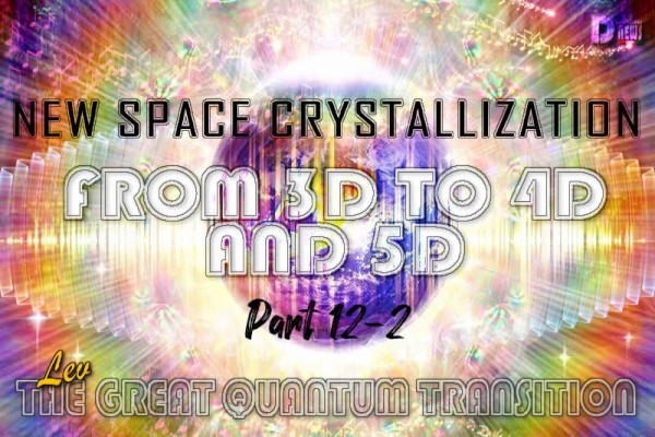 New Space Crystallization From 3D To 4D And 5D