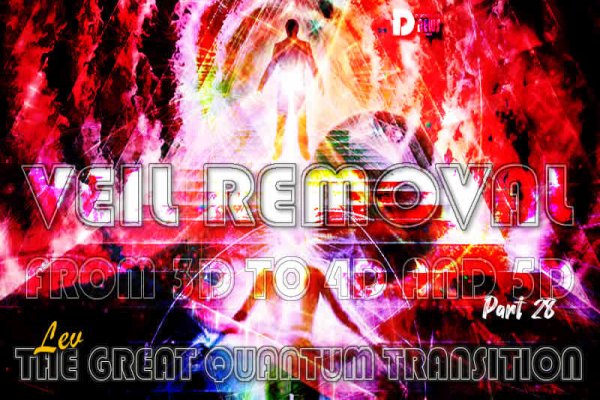 The Great Quantum Transition - Veil Removal - From 3d To 4d And 5d The Great Quantum Transition - Veil Removal - From 3d To 4d And 5d