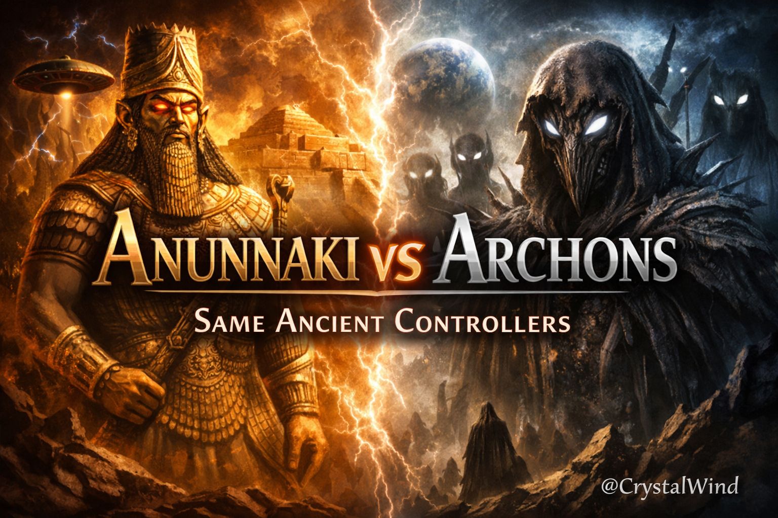 Anunnaki vs Archons Same Ancient Controllers