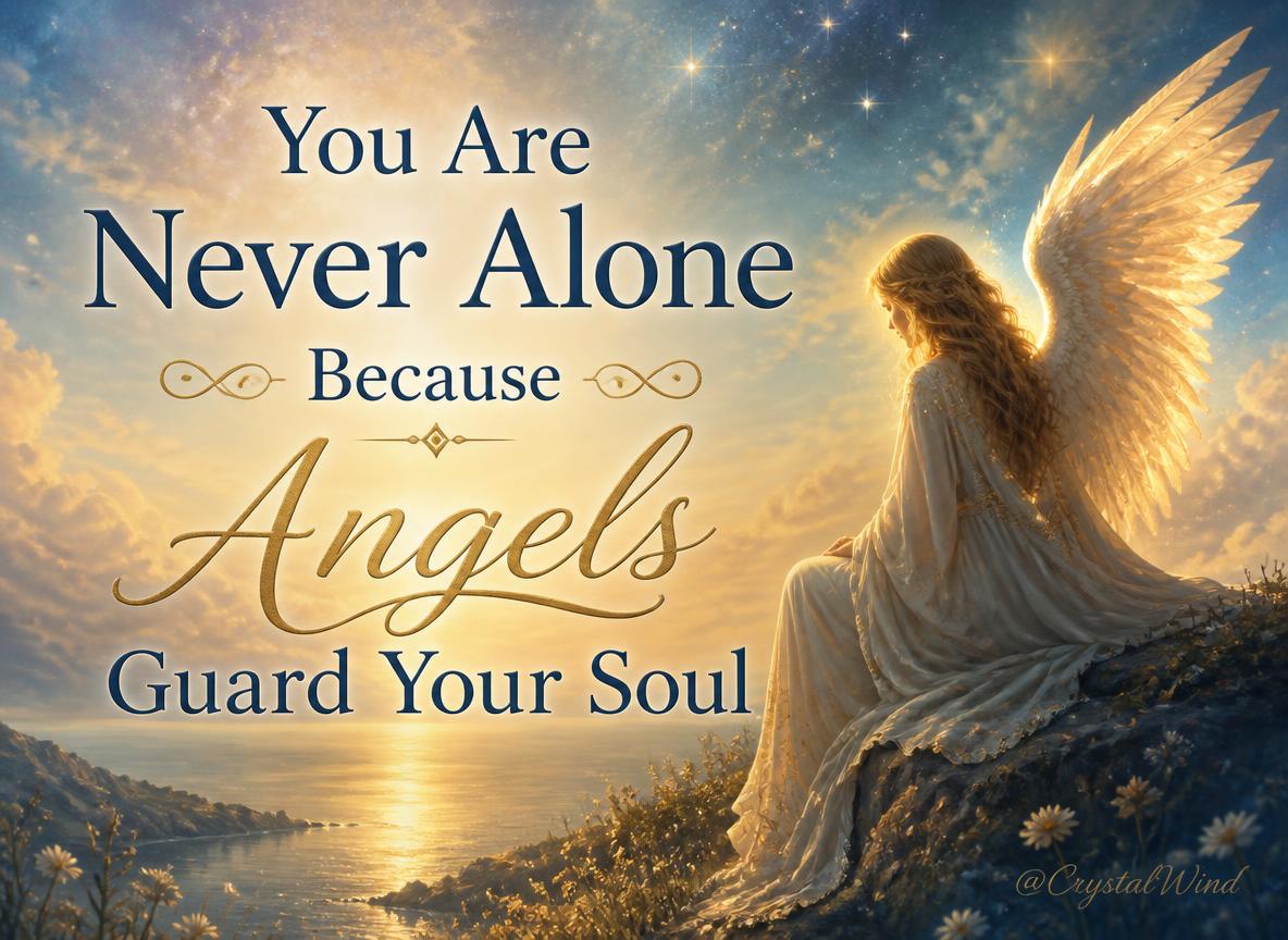 You Are Never Alone Because Angels Guard Your Soul You Are Never Alone Because Angels Guard Your Soul