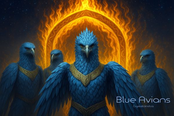 Blue Avian Fire Gateway Integration and Timeline Shift Ritual