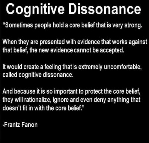 cognitive dissonance meaning