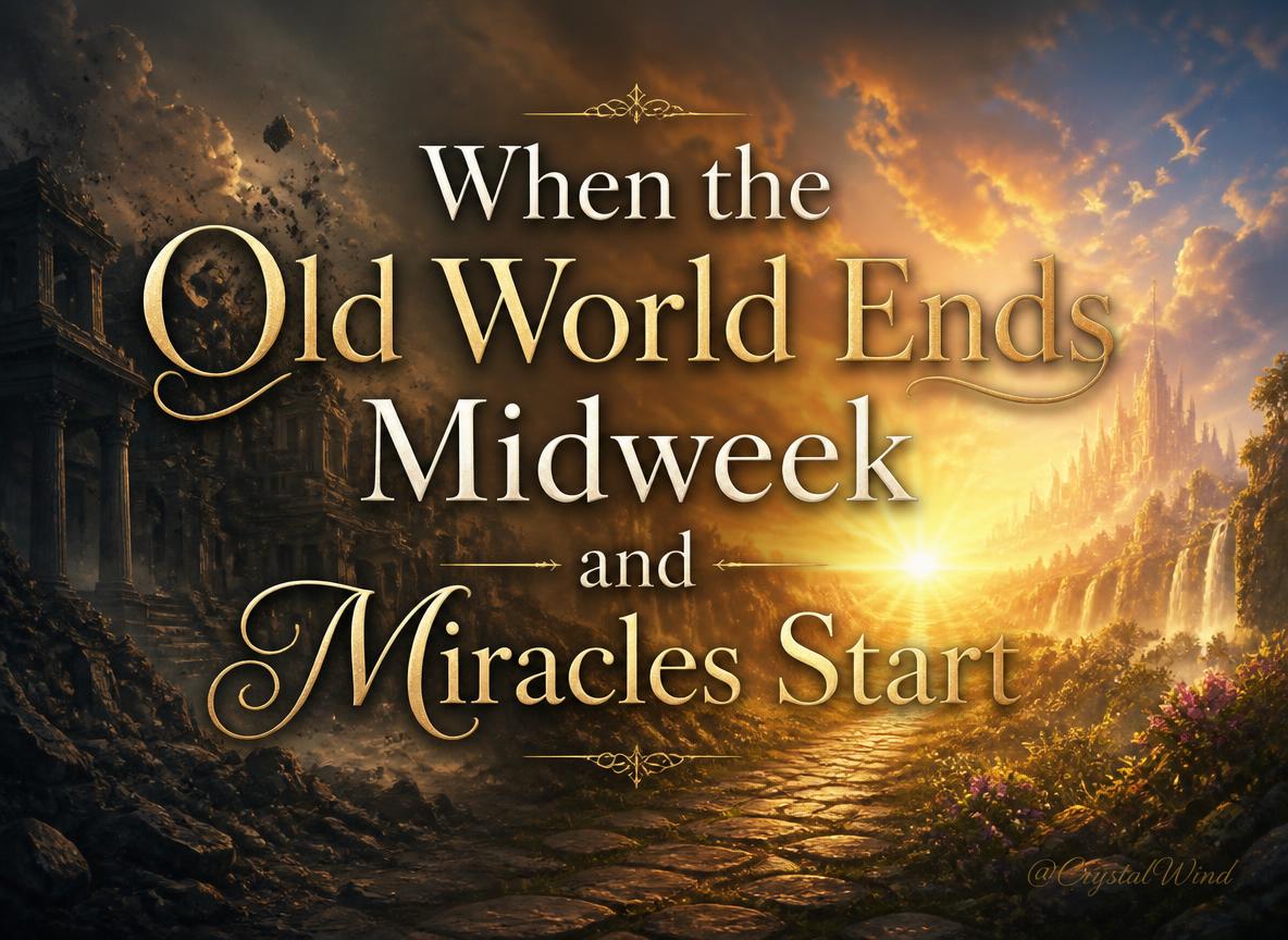 When the Old World Ends Midweek and Miracles Start When the Old World Ends Midweek and Miracles Start