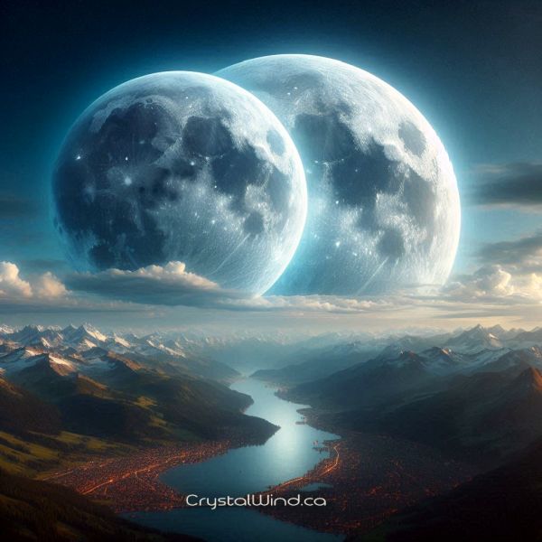Two Moons Signal Earth's Awakening: A Cosmic Call to Transformation Two Moons Signal Earth's Awakening: A Cosmic Call to Transformation