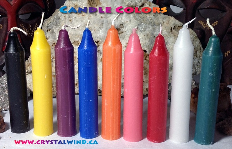 colored candles