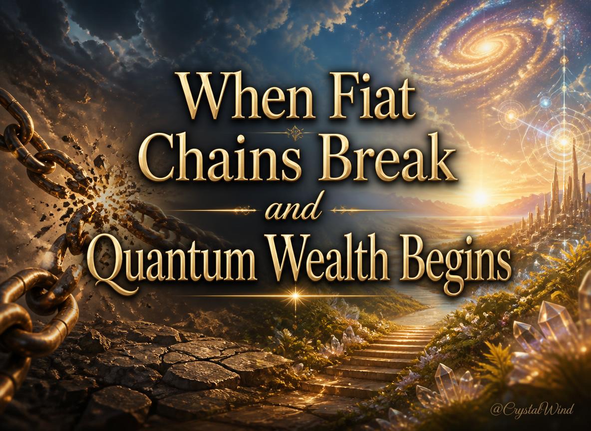 When Fiat Chains Break and Quantum Wealth Begins When Fiat Chains Break and Quantum Wealth Begins