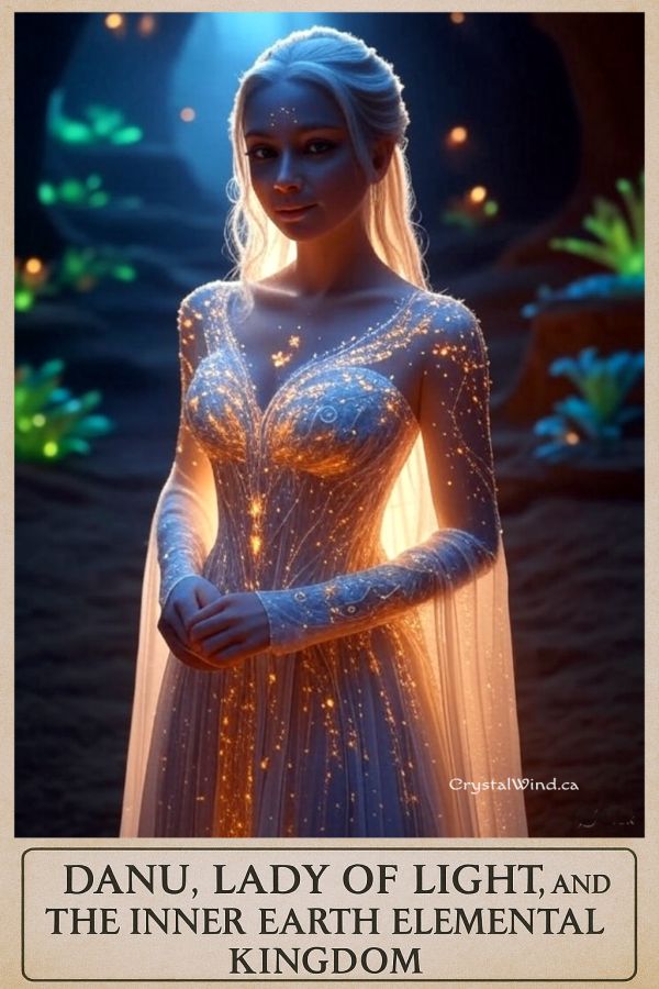 Realms on Verge of Union: Danu Lady of Light & The Inner Earth Kingdom