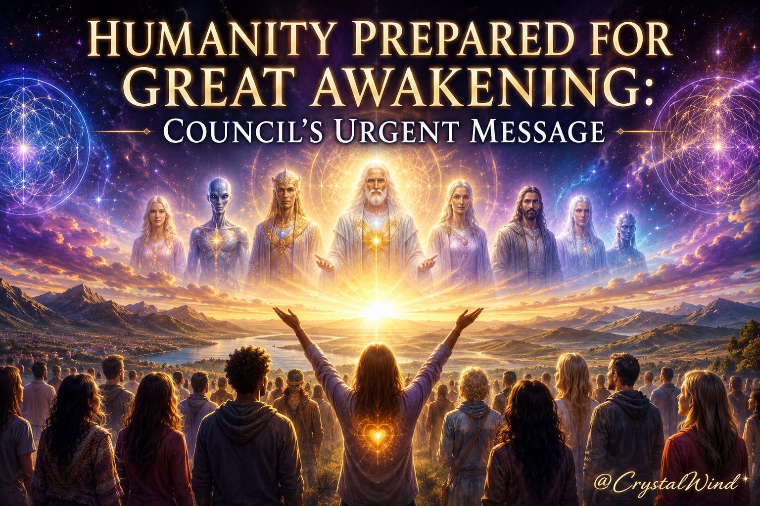 Humanity Prepared for Great Awakening: Council's Urgent Message Humanity Prepared for Great Awakening: Council's Urgent Message
